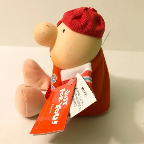 Vintage 1994 American Greetings Ziggy Top Pop Fathers Day Plush Soft Doll - Picture 7 of 13